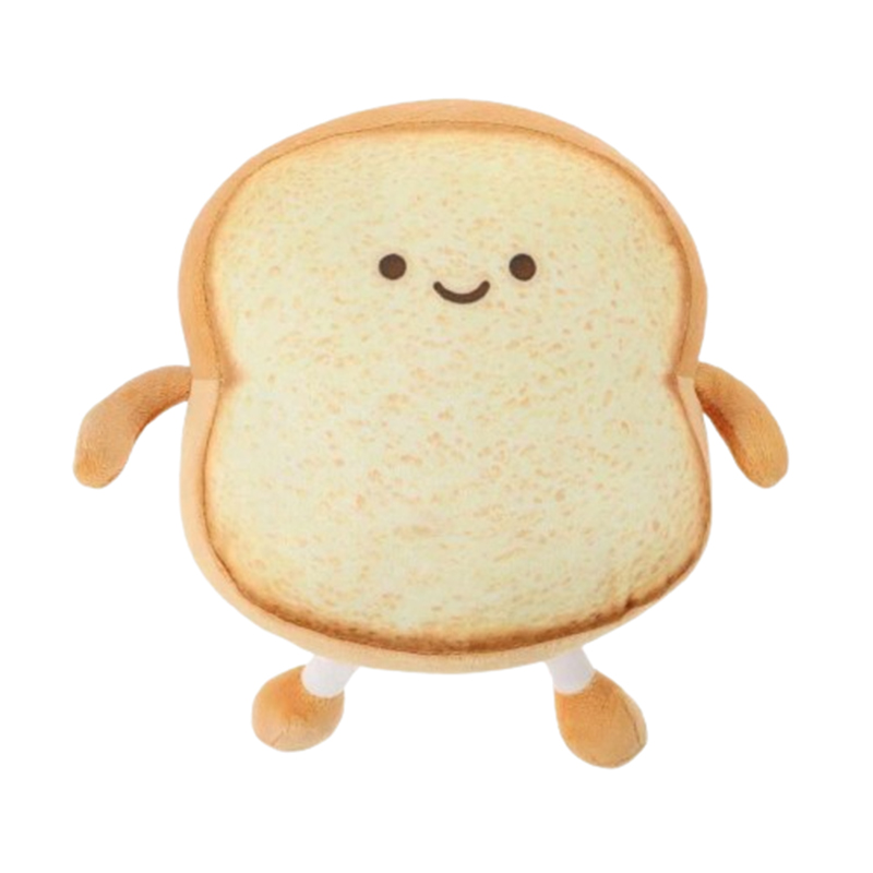 MASKOTKA KROMKA CHLEBA PLUSZOWA ZABAWKA/PODUSZKA