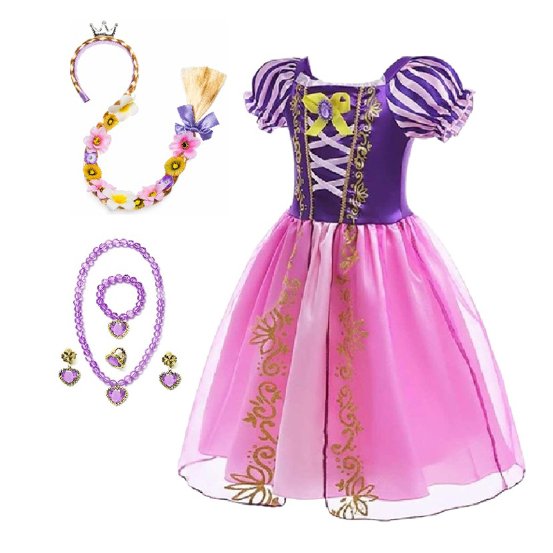 Strój przebranie Księżniczka ROSZPUNKA