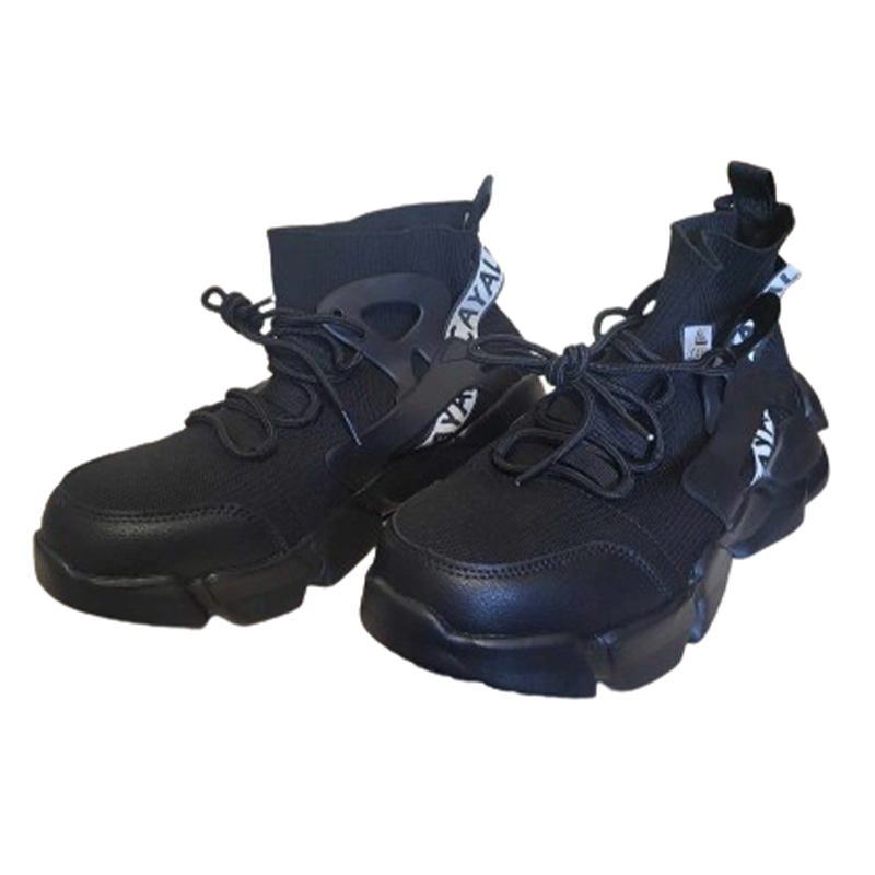 Męskie czarne buty robocze ochronne