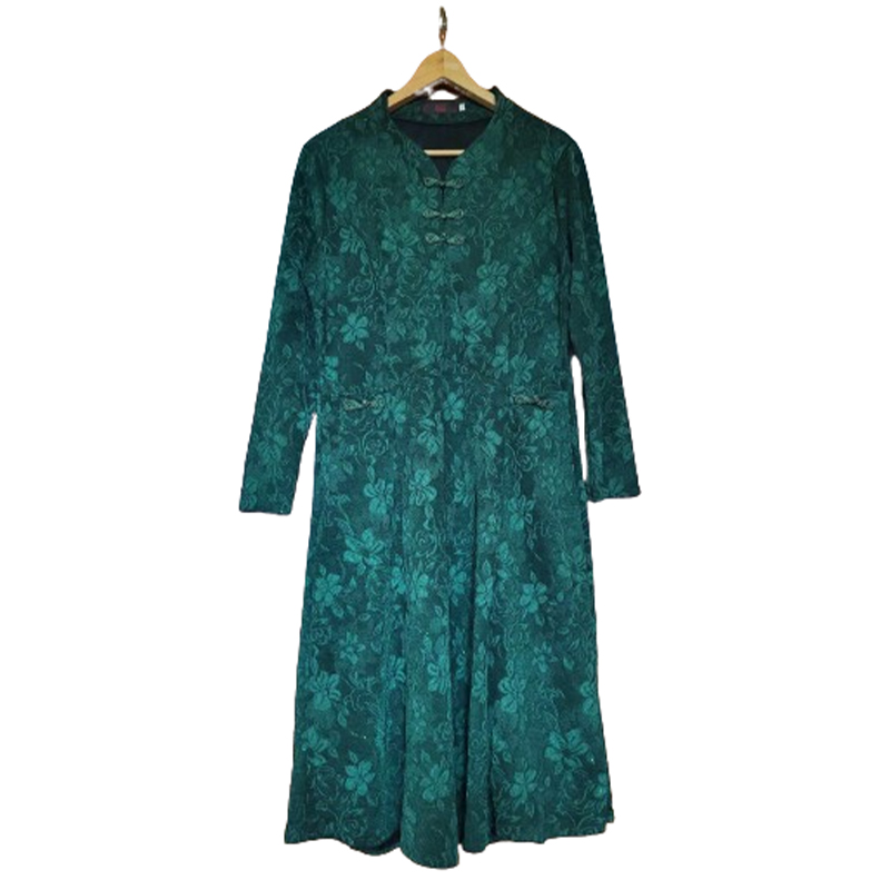 Damska sukienka midi z długim rękawem rozmiar L/XL