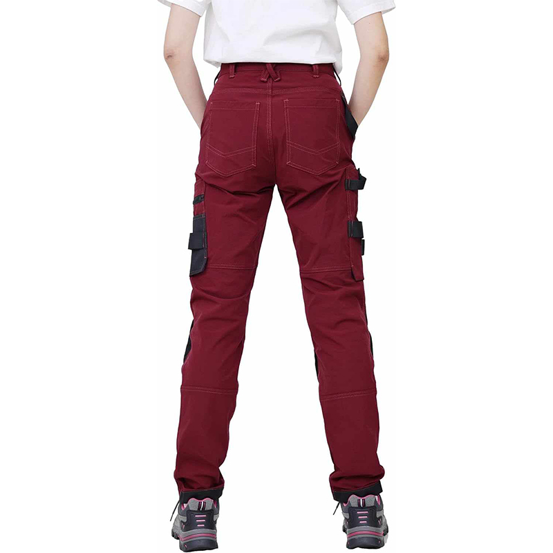 Damskie spodnie robocze Slim-Fit z wyściółką na kolanach - obrazek 2