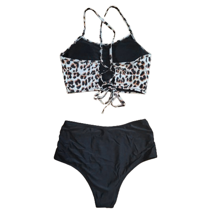 Dwuczęściowy strój kąpielowy panterka rozmiar M - obrazek 2