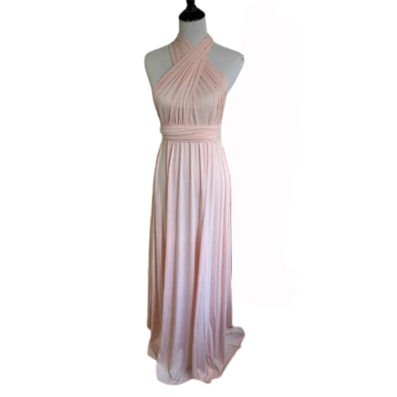 Sukienka maxi wiązana na różne sposoby S/M