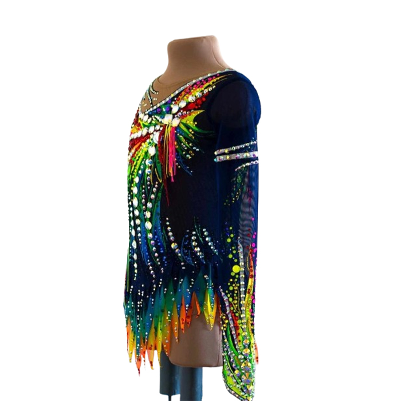 Strój do gimnastyki artystycznej body - obrazek 2