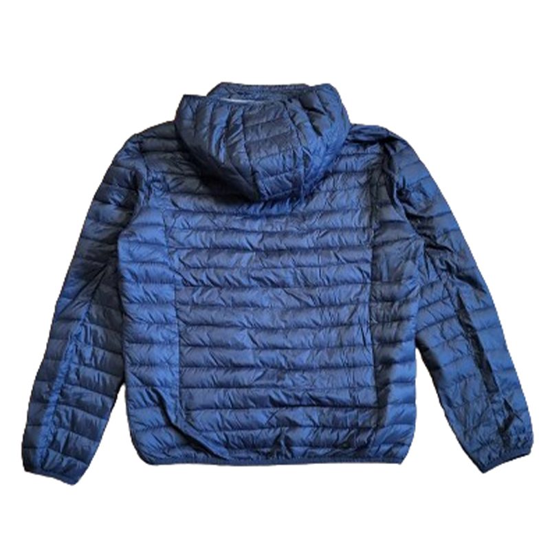 Kurtka pikowana z odpinanym kapturem L - obrazek 3