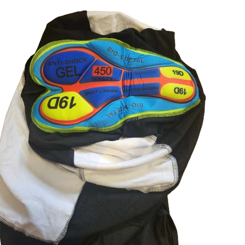 Ocieplane spodnie rowerowe z szelkami XL - obrazek 3