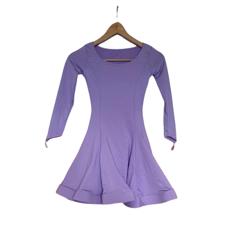 Sukienka do tańca latynoskiego z długim rękawem - obrazek 2