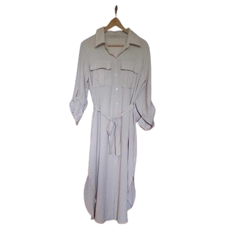 Sukienka koszulowa midi rozmiar L - obrazek 2