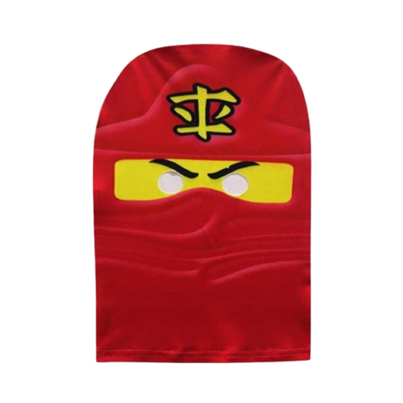 Kostium chłopięcy NINJA Karty Lego Czerwony - obrazek 4