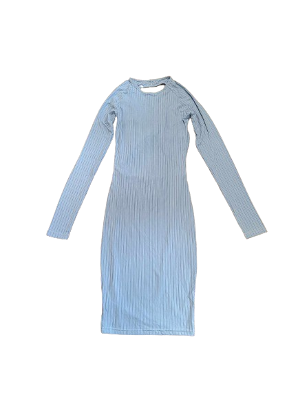 Ołówkowa sukienka midi z wycięciami na plecach XS/S - obrazek 2