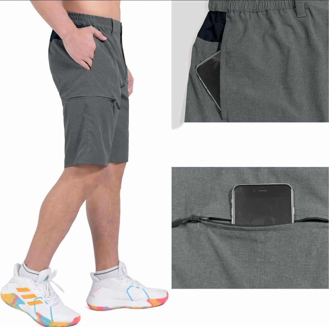 Męskie spodenki trekkingowe rozmiar XXL - obrazek 2