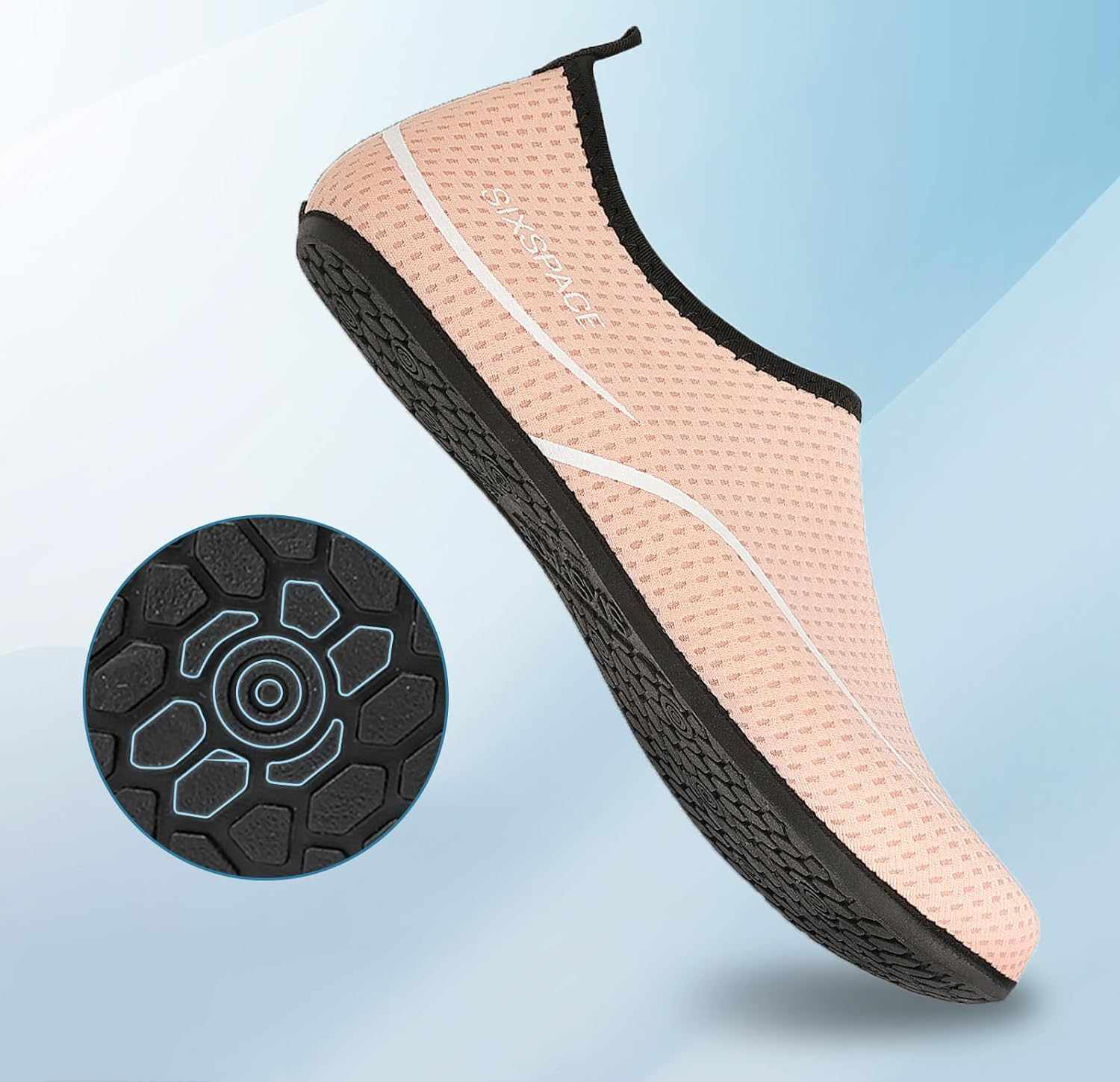 Buty do wody damskie - Antypoślizgowe do nurkowania r.40 - obrazek 5