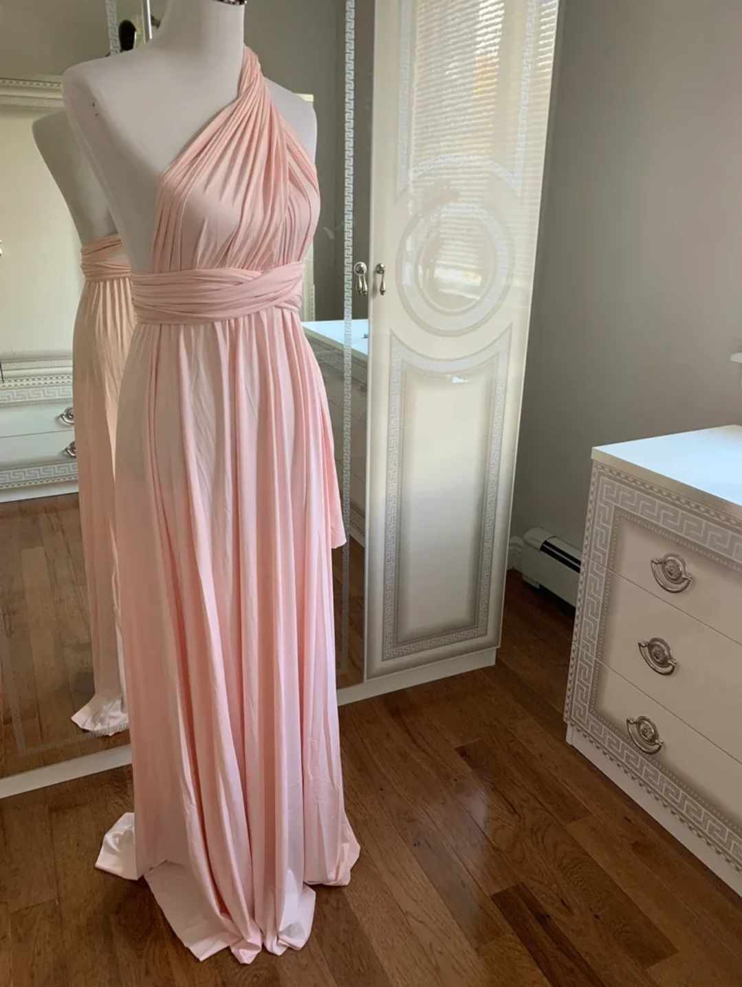 Sukienka maxi wiązana na różne sposoby S/M - obrazek 2