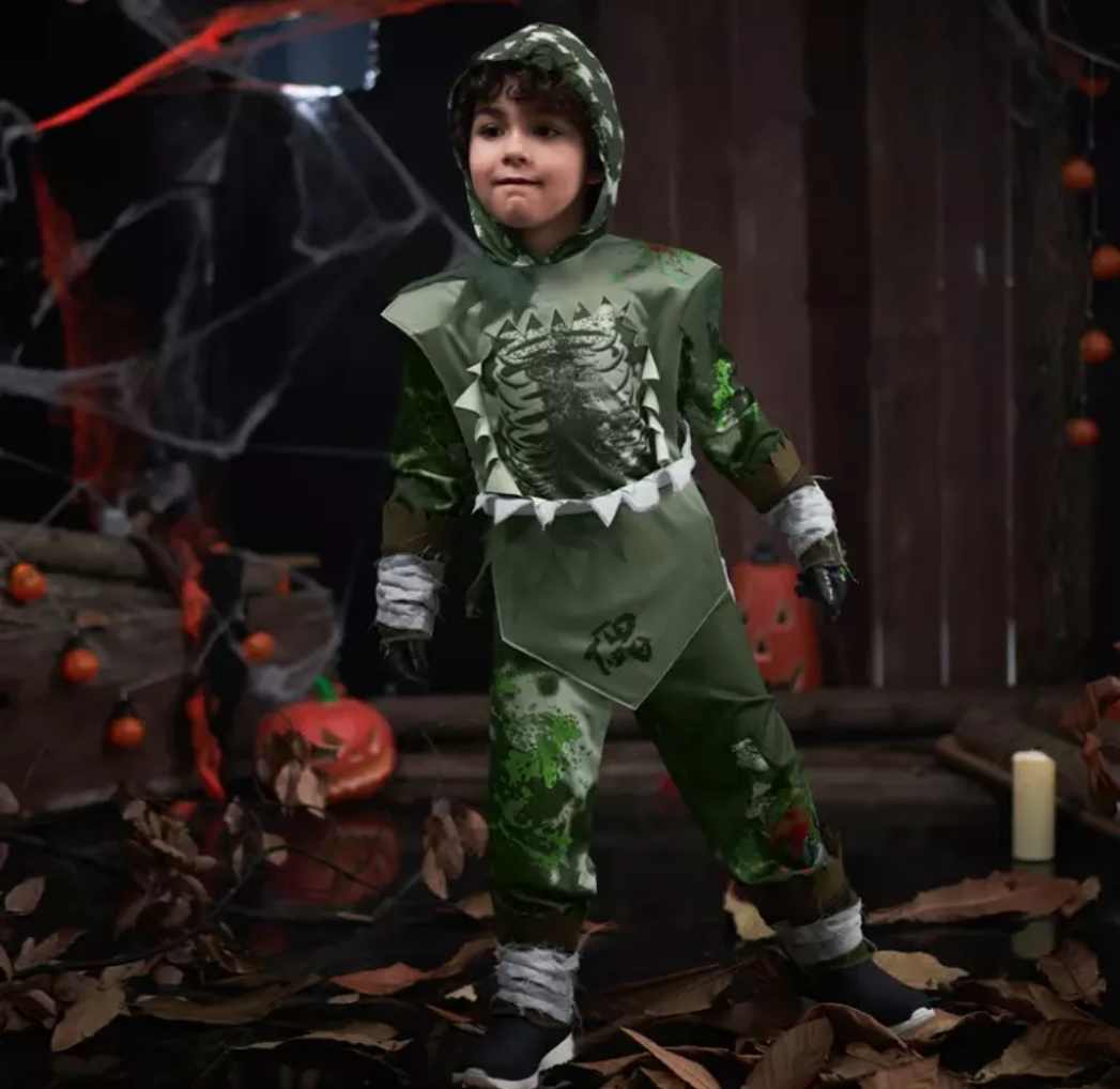 Kostium przebranie ZOMBIE NINJA rozmiar 128 - obrazek 5