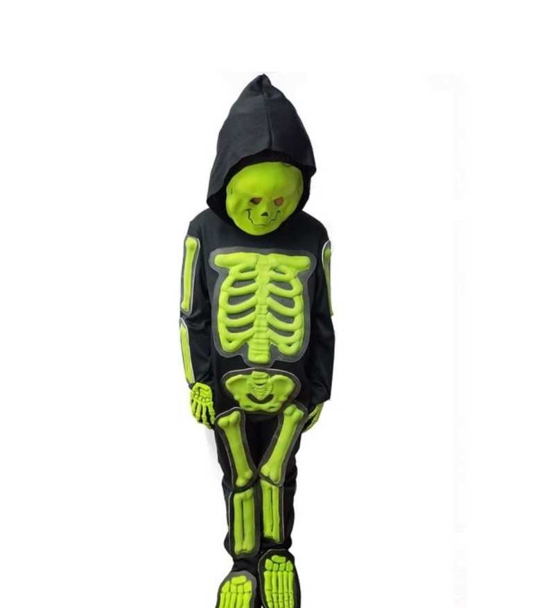 Kostium SZKIELET świecący w ciemności rozmiar 116 - obrazek 3