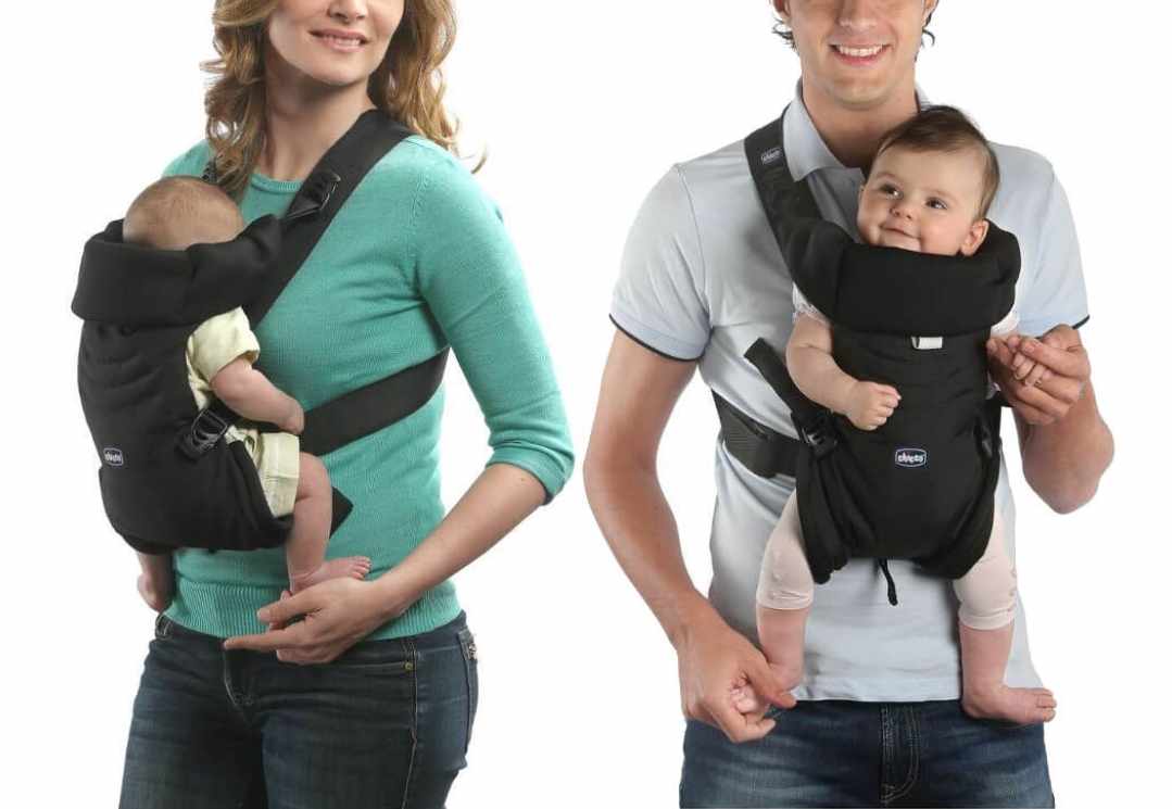 Nosidełko ergonomiczne w kolorze beżowym - obrazek 2