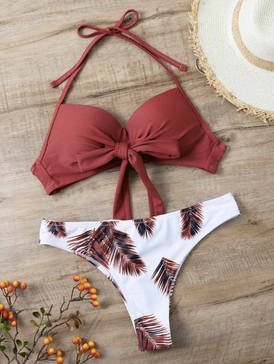 Damski strój kąpielowy dwuczęściowy L - obrazek 2