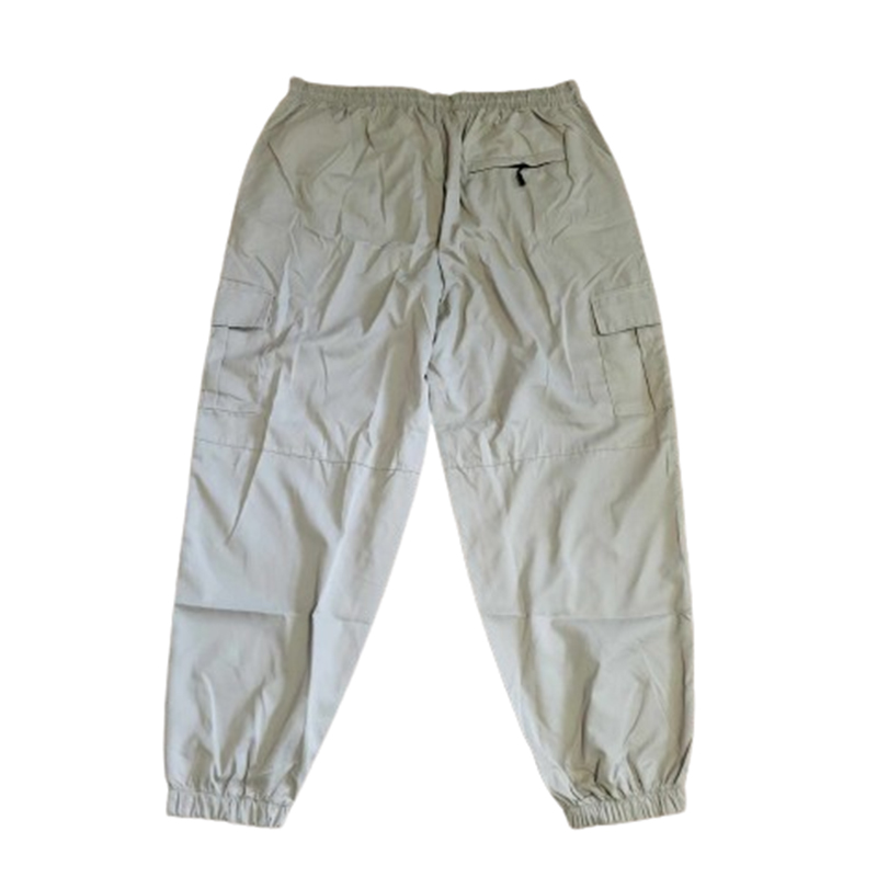 Męskie spodnie w stylu Cargo beżowe 3XL - obrazek 2