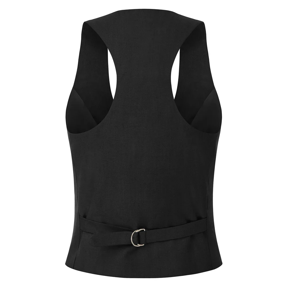 Damska kamizelka czarna rozmiar L - obrazek 2