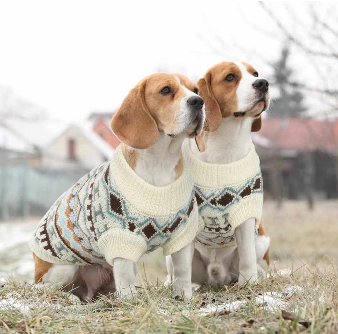 Sweter wzorzysty dla Psa XXL - obrazek 4