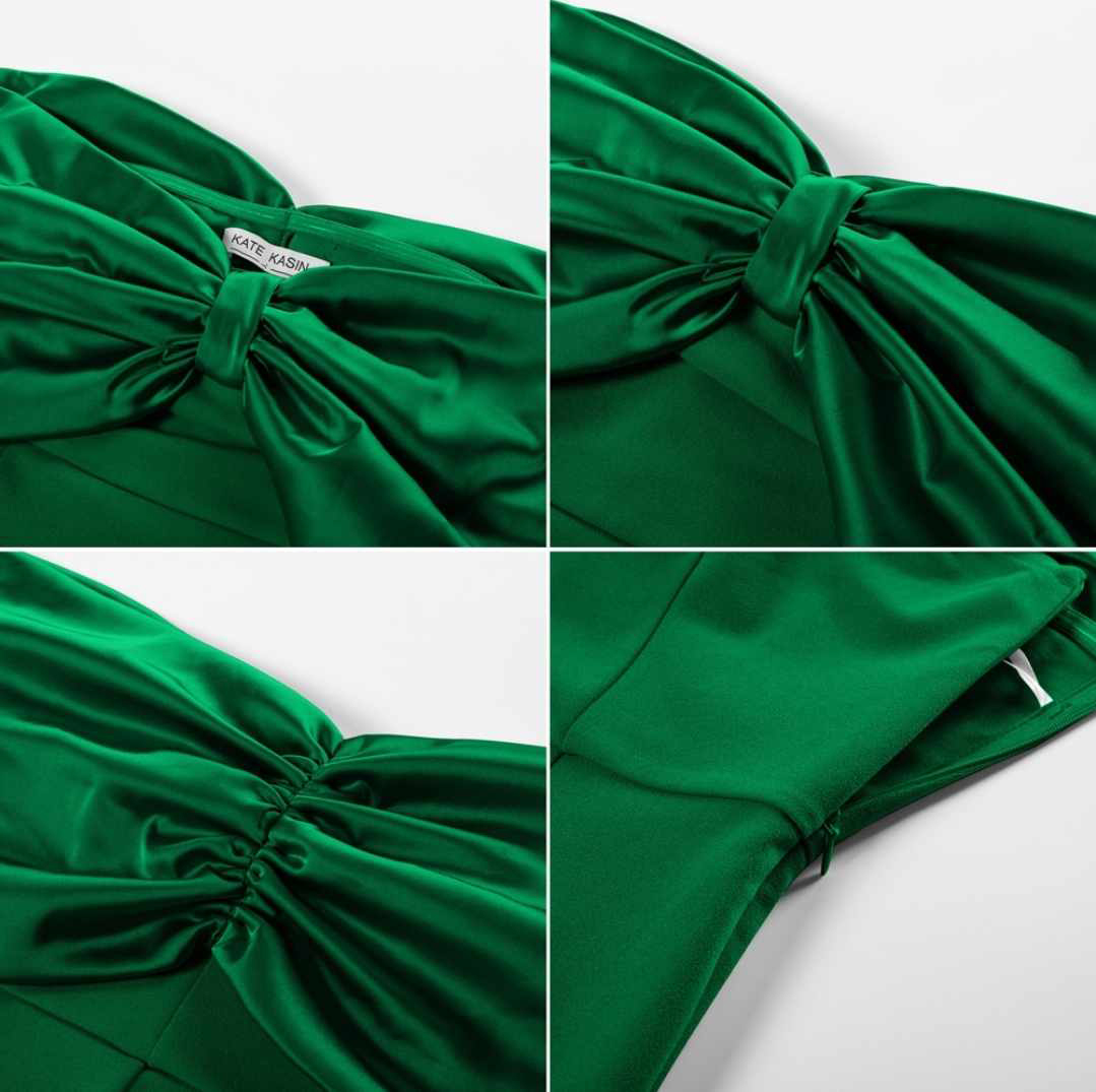 Elegancka sukienka dopasowana hiszpanka rozmiar L - obrazek 3