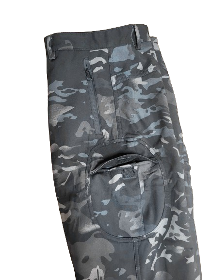 Ocieplane spodnie taktyczne moro - obrazek 2