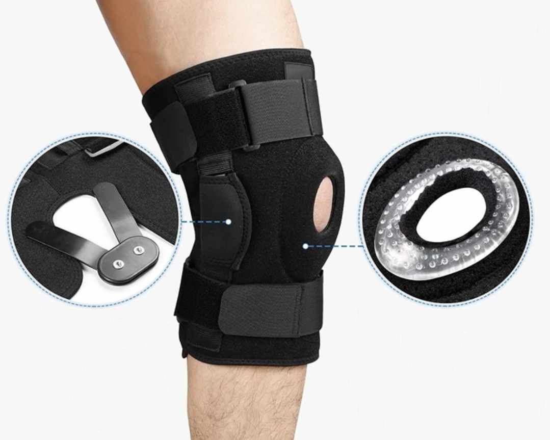 Orteza stawu kolanowego ze stabilizatorami rozmiar XL - obrazek 3