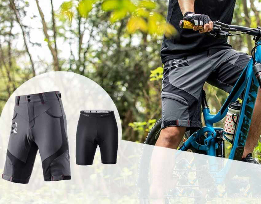 Spodenki rowerowe 2w1 z wkładką - obrazek 6