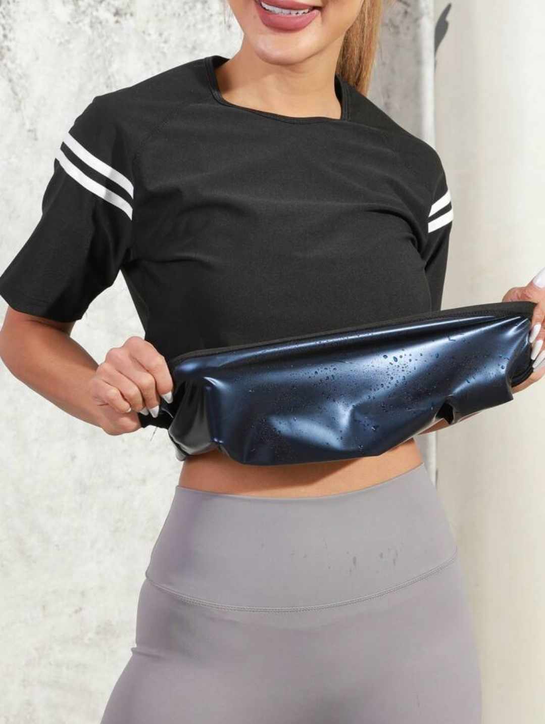 Treningowy sportowy komplet koszulka + kurtka - obrazek 6