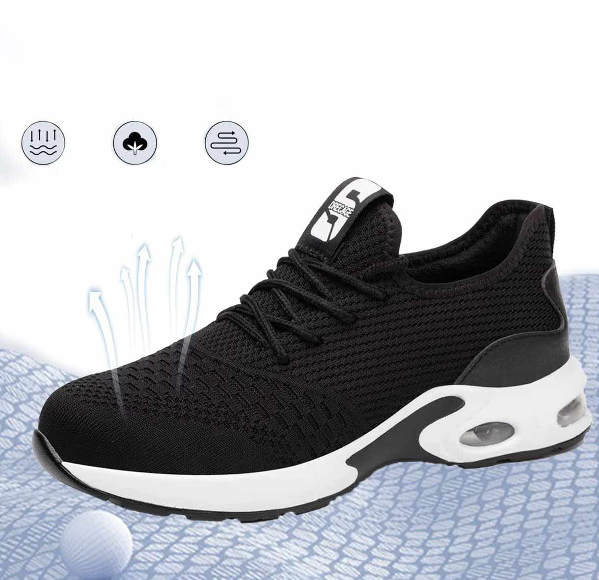 Męskie ochronne buty robocze 44 - obrazek 5