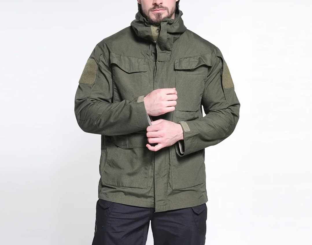 Męska taktyczna kurtka moro - obrazek 2