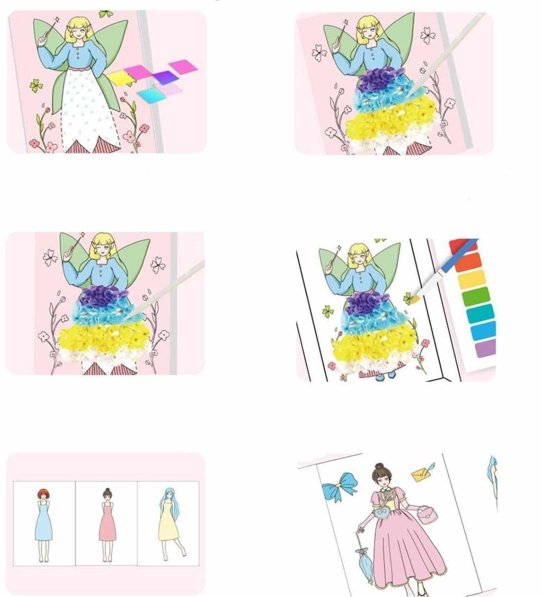 Zestaw księżniczek zestaw edukacyjny 3+ - obrazek 5