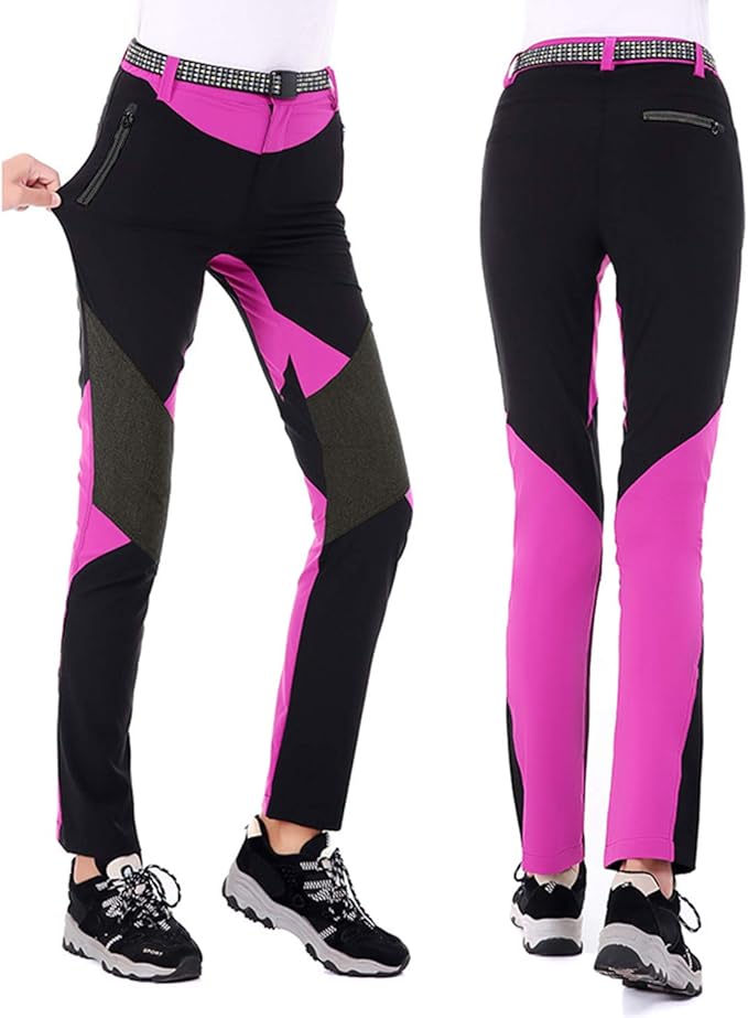 Damskie oddychające spodnie trekkingowe - obrazek 2