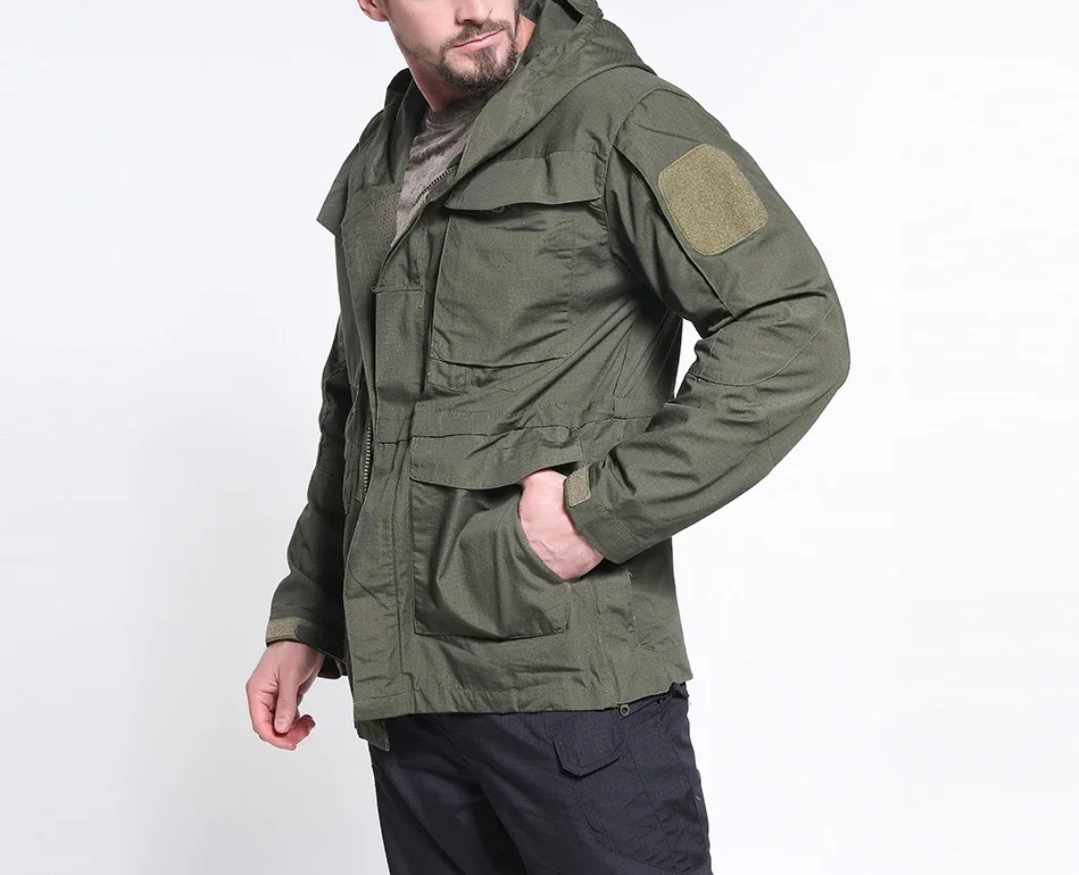 Męska taktyczna kurtka moro - obrazek 3