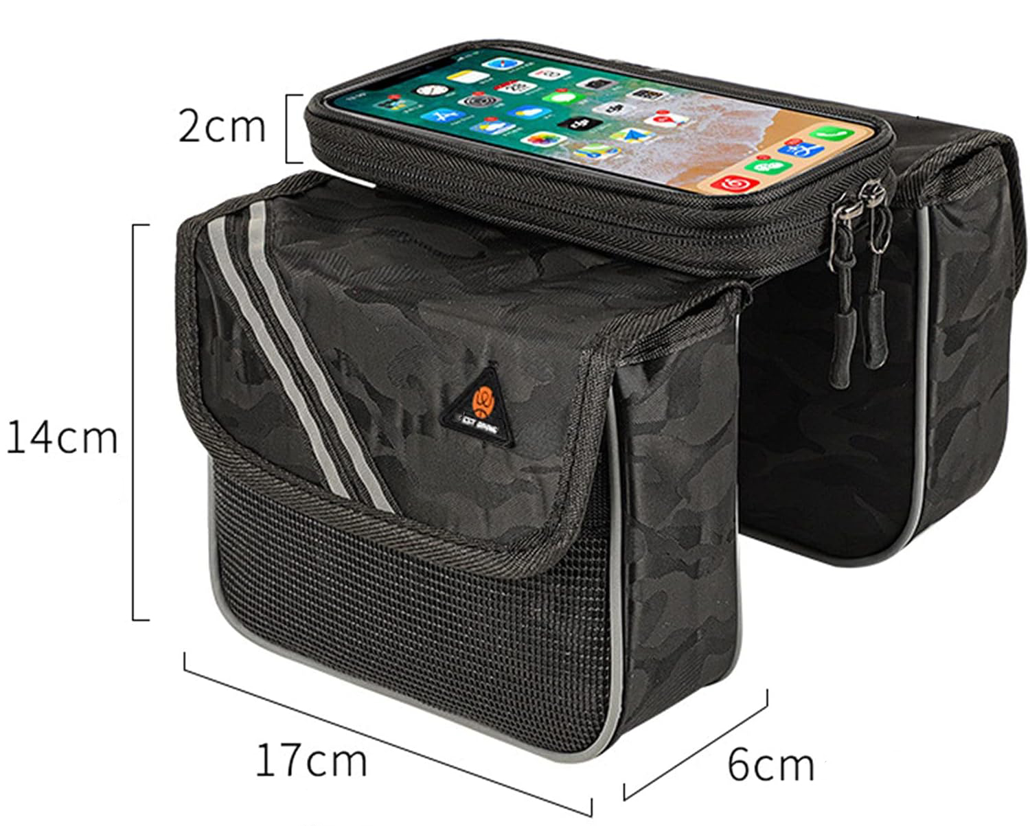 Torba rowerowa Rama, Bagażnik na telefon - obrazek 3