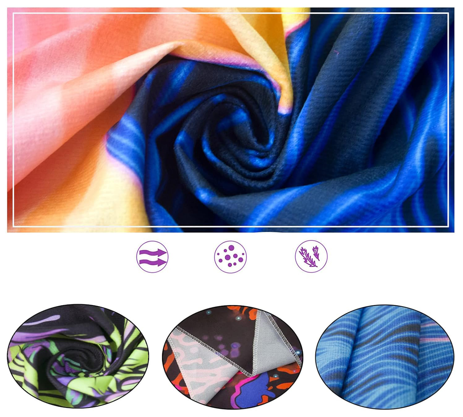 Gobelin ścienny Czaszka wiszący dekoracyjny materiał 130x150 cm - obrazek 6