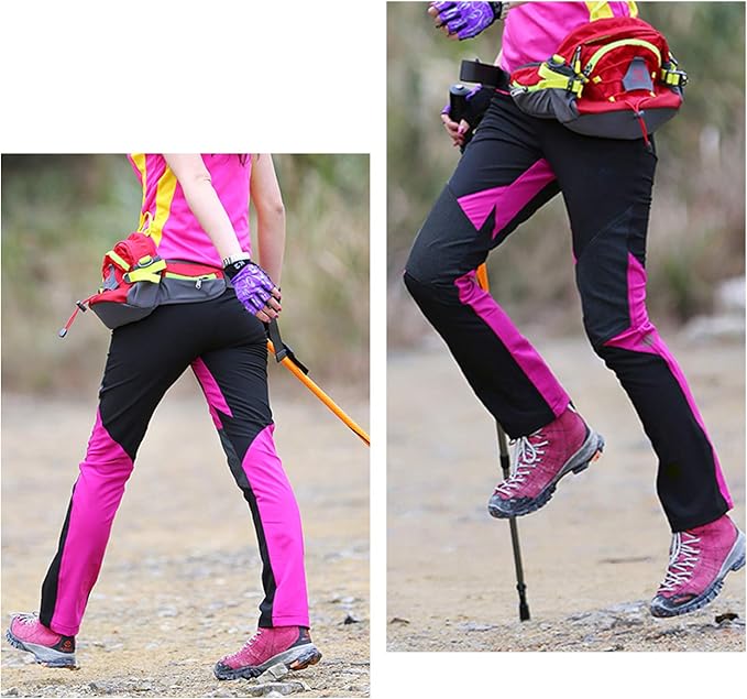 Damskie oddychające spodnie trekkingowe - obrazek 6