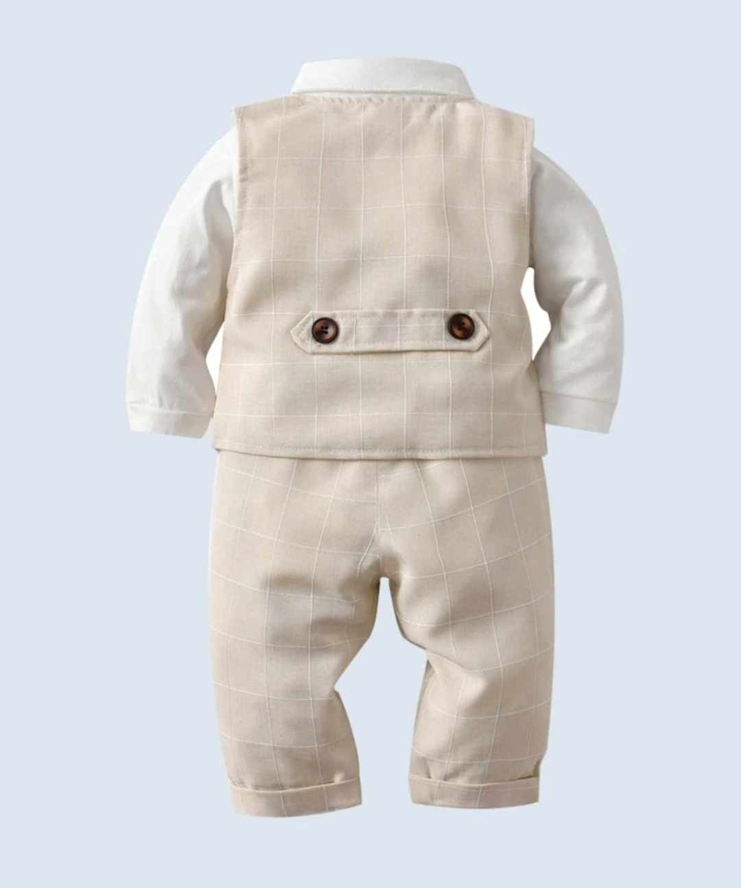 Elegancki chłopięcy komplet 3-częściowy - obrazek 2