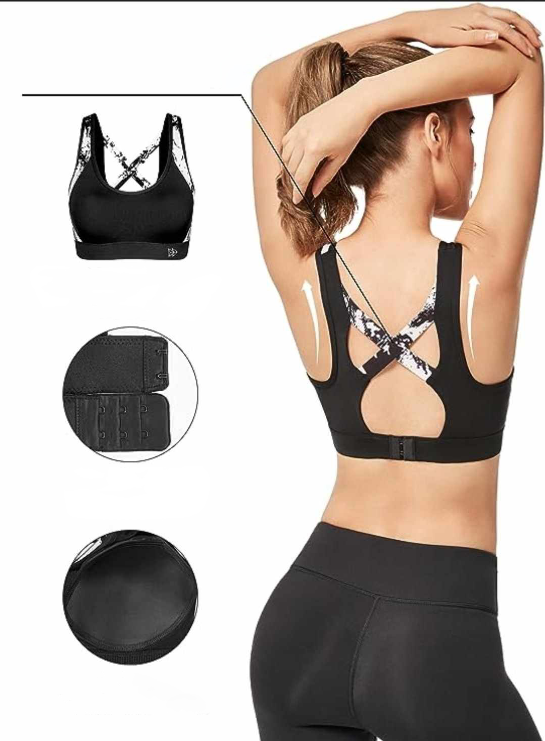 Biustonosz sportowy 75E - obrazek 4