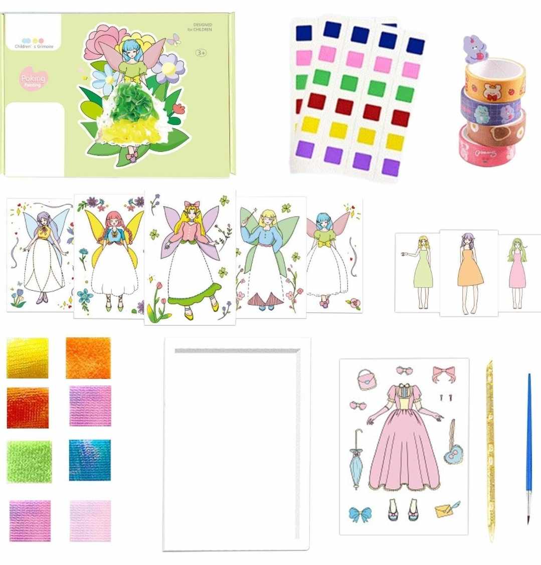 Zestaw księżniczek zestaw edukacyjny 3+ - obrazek 2