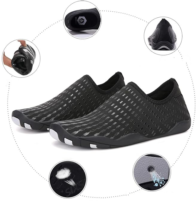 Buty do wody oddychające rozmiar 35 - obrazek 4