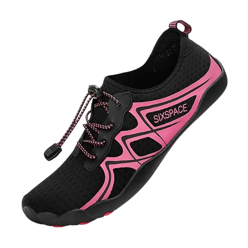 Buty do wody - Antypoślizgowe Czarno-Różowe r.39