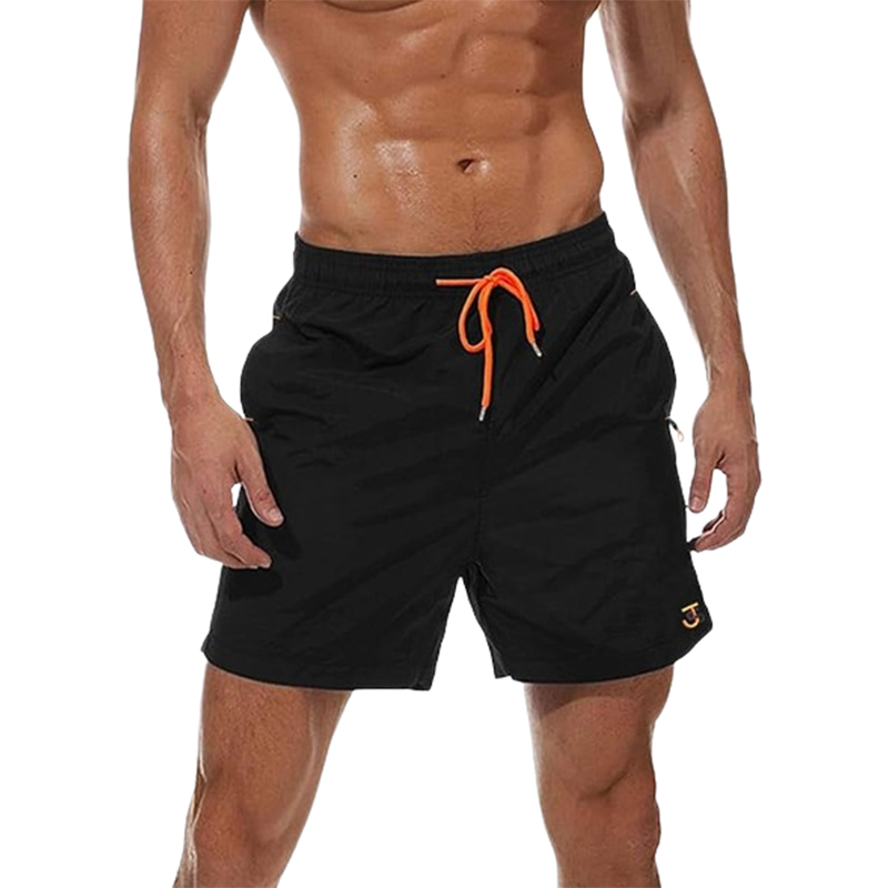 Szorty/kąpielówki plażowe w kolorze czarnym