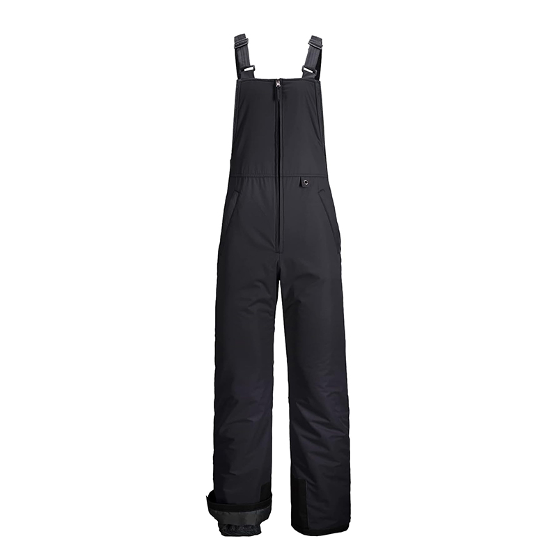 Zimowe spodnie narciarskie z szeklami czarne