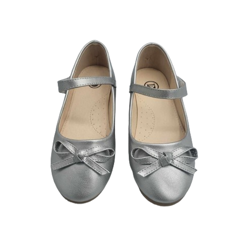 Balerinki dziewczęce srebrne rozmiar 31
