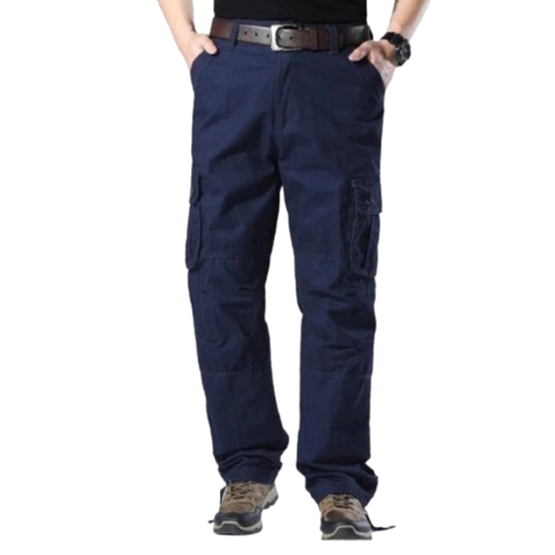 Męskie granatowe spodnie robocze
