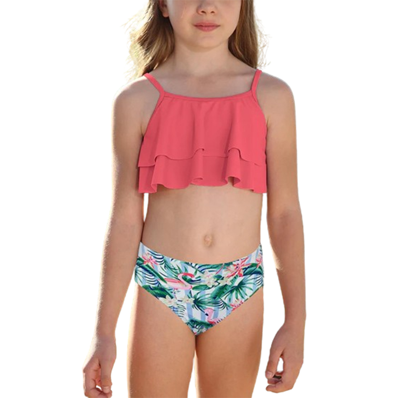 Dziewczęcy dwuczęściowy strój kąpielowy