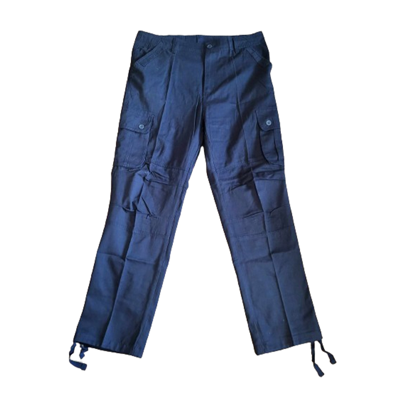 Męskie granatowe spodnie robocze - obrazek 2