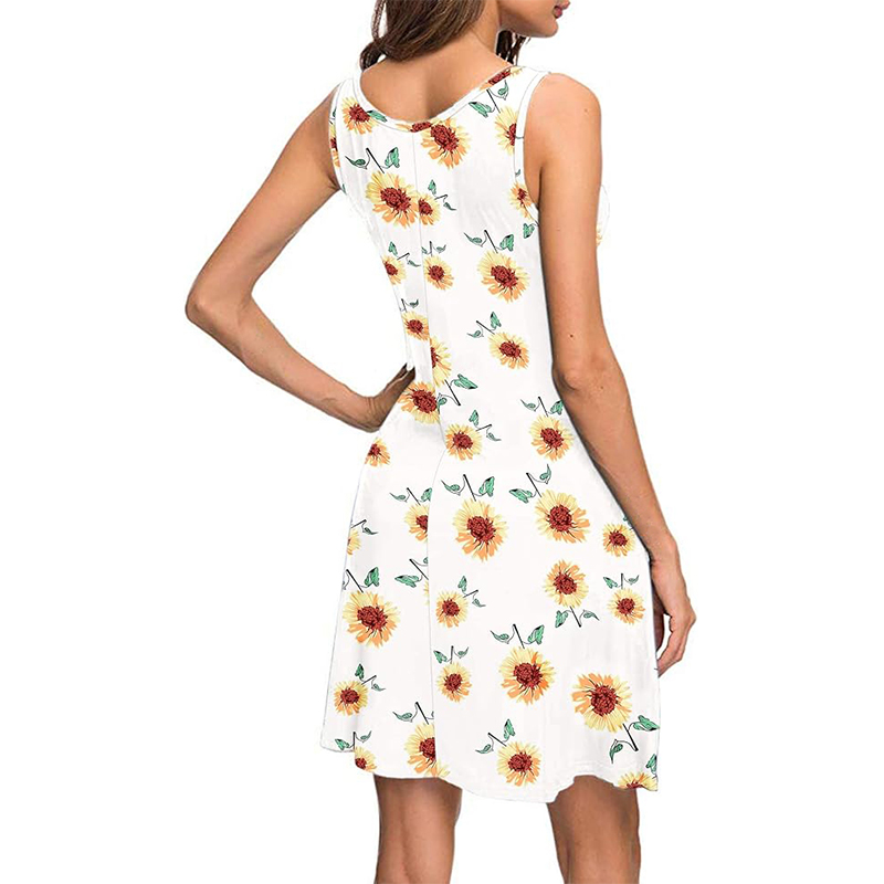 SUKIENKA DAMSKA MINI Z KIESZENIAMI L - obrazek 3