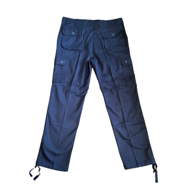 Męskie granatowe spodnie robocze - obrazek 3